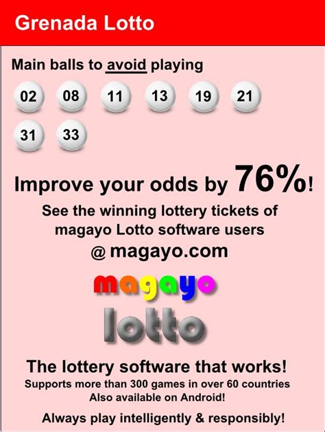 grenada lottery results|Grenada Lottery Results & Winning Numbers.